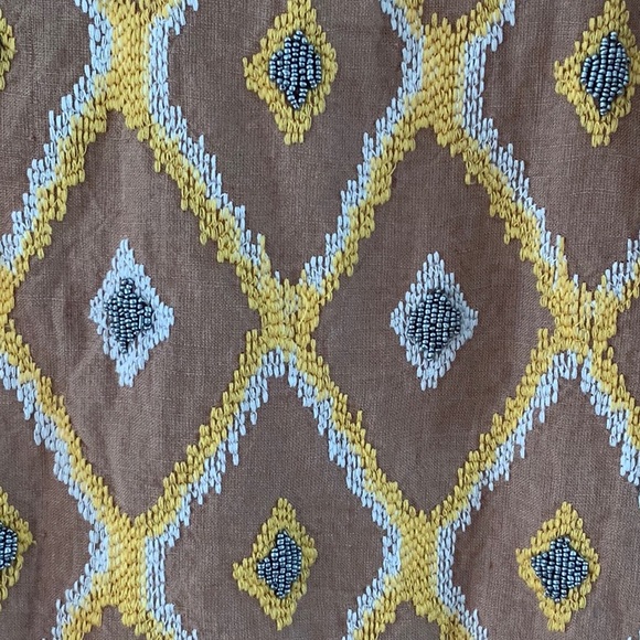 107 Calypso St Barth Linen Beaded Tunic Top - Picture 9 of 16